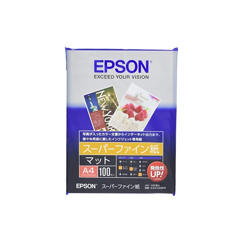 Epson KA4100SFR Super Fine Paper A4, 100 Sheets