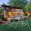 Feelava Giant Spider Web Halloween Spider Decorations,Halloween Decor Haunted House