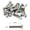 M5 (5mm x 20mm) Phillips Pan Head Machine Screws -