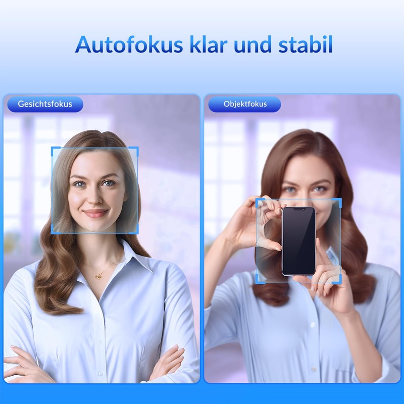 NEWORK 4K PC Webcam with Sony Sensor, Auto Focus and