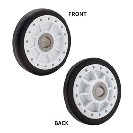 Upgraded LA-1008 Dryer Rear Drum Support Roller Kit by Sikawai Fit for Whirl-pool Ro-per Ad-miral Dryer Repair Kit Replaces LA-1008VP 53-0312N PS2162268 31001096