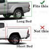 Torox For 2005-14 2015 Toyota Tacoma(LONG Bed ONLY) Gas Door