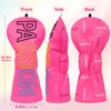Pink Passion Design Headcover for Golf Driver