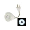 AllAboutAdapters Motion-Activated LED Night Light for AC Outlet Plug-in White