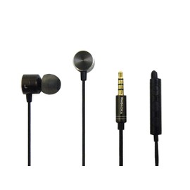 NAGAOKA P908MSG Aluminum Housing In-Ear High Resolution Earphones with Mic Space Gray