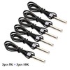 Hailege 6pcs NTC Temperature Sensor 5K + 10K 1% NTC