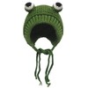Cnorialy Frog Hat Beanie Cute Crochet Knitted Frog Hats Caps