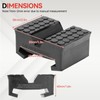 Jack Pad, Rubber, Rigid Rack, Horse Jack, Adapter, 2-3 Ton,