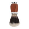 Nylon Men Shaving Brush with Wooden Handle Lightweight Soft for