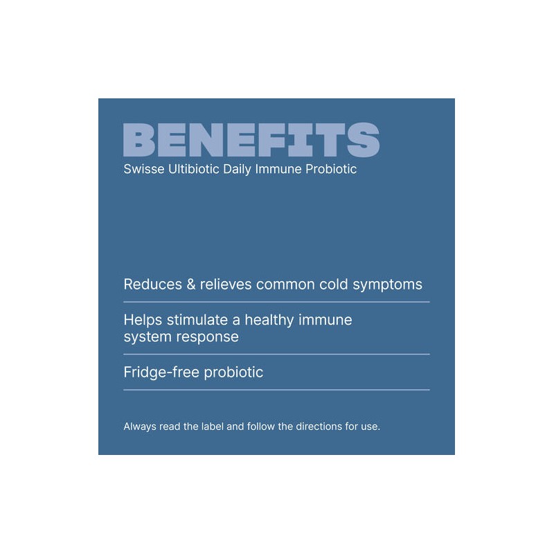 Swisse Ultibiotic Daily Immune Probiotic 30 Pack
