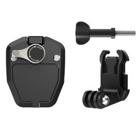 Honghauth - Soporte de clip para parabrisas de motocicleta para Go Pro Hero 13 12 11 10 9 8 7, Insta360 X4 X3 X2 X ONE RS R, DJI Osmo Action y Smartphones