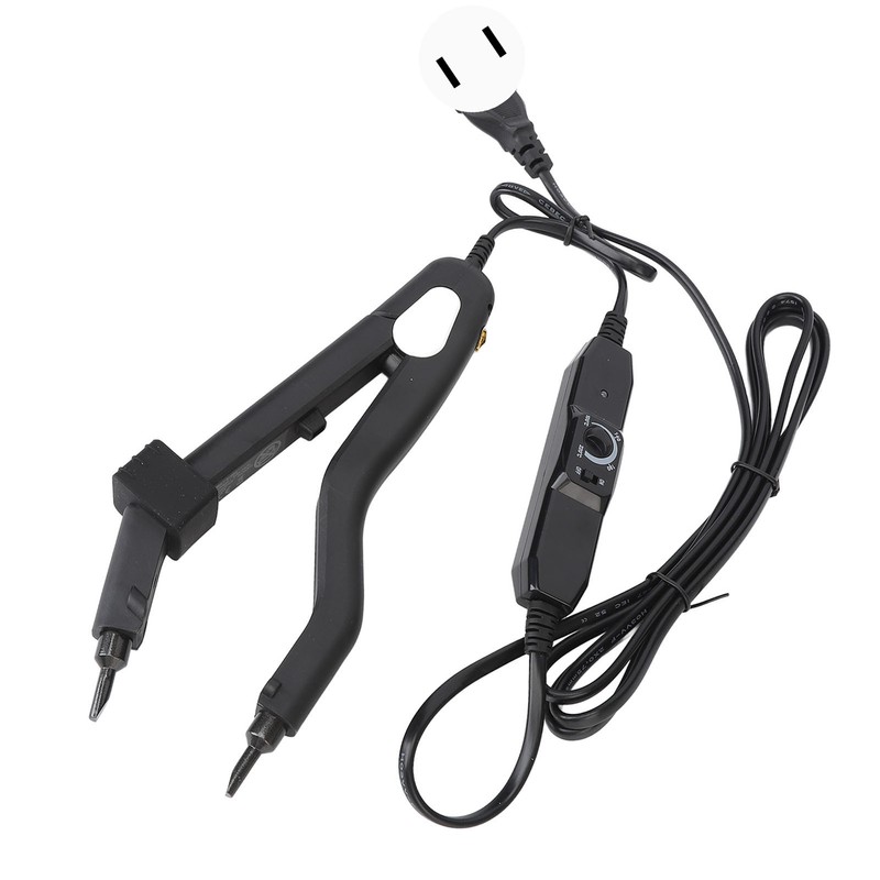 Hair Extension Tool Adjustable Temperature Fusion Heat Iron Connector Wand