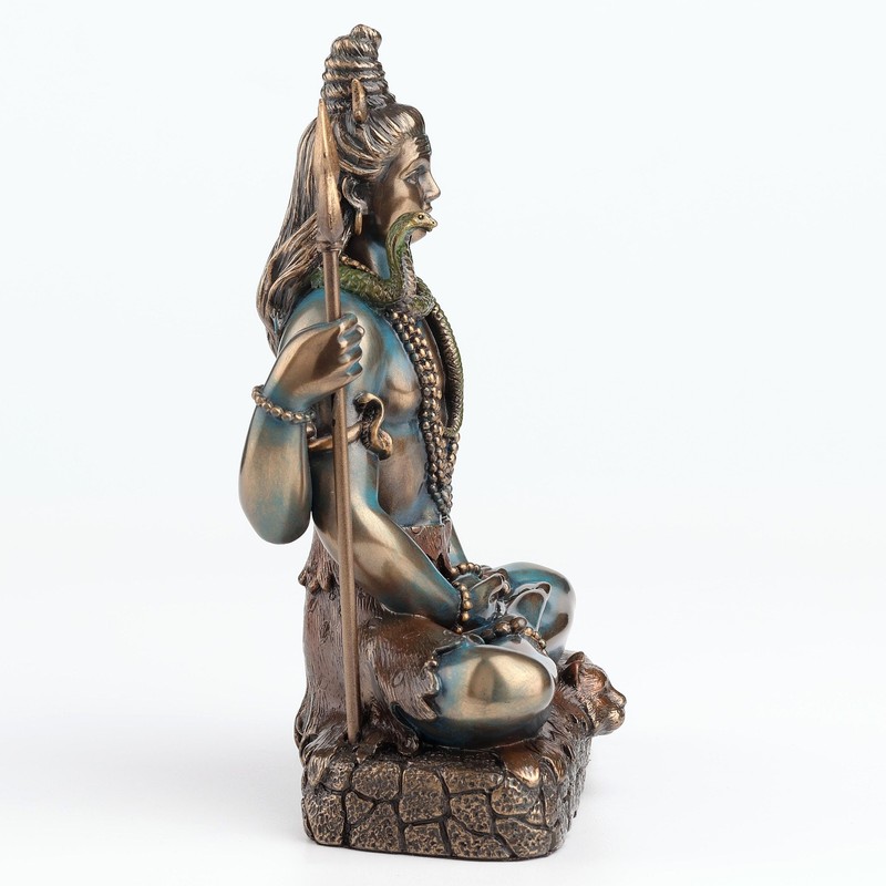 Hindu God Shiva Lord of Divine Energy Holding Trident and
