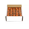 Creative Hobbies 25 Pack C7 LED Orange Replacement Light Bulbs