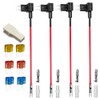 Gebildet 4pcs 12V 24V Add-a-Circuit Micro 2 Fuse Tap, Piggy