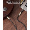 ANDTOBO 1/4 inch to 3.5mm and 3.5mm (1/8'') Plug Male