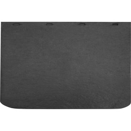 Buyers Heavy-Duty Rubber Semi-Truck Mud Flaps - Pair, 18in.W x 12in.L, Model Number B1812LSP