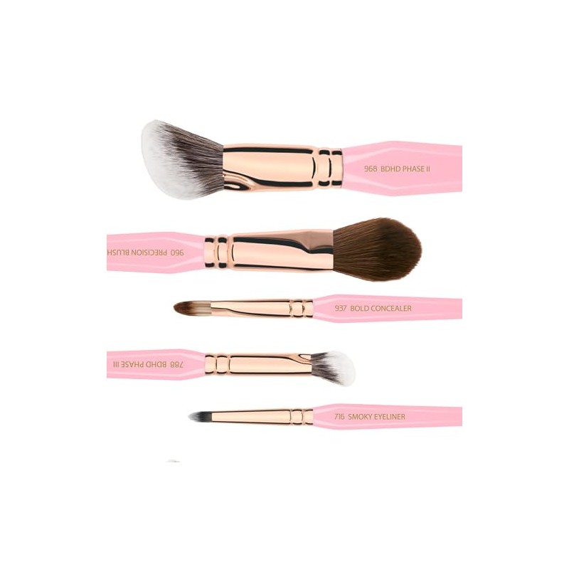 BDELLIUM TOOLS Juego de Brochas de Maquillaje para Rostro y