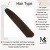 Tape in Hair Extensions, Moresoo Balayage Hair Extensions 18 Inch