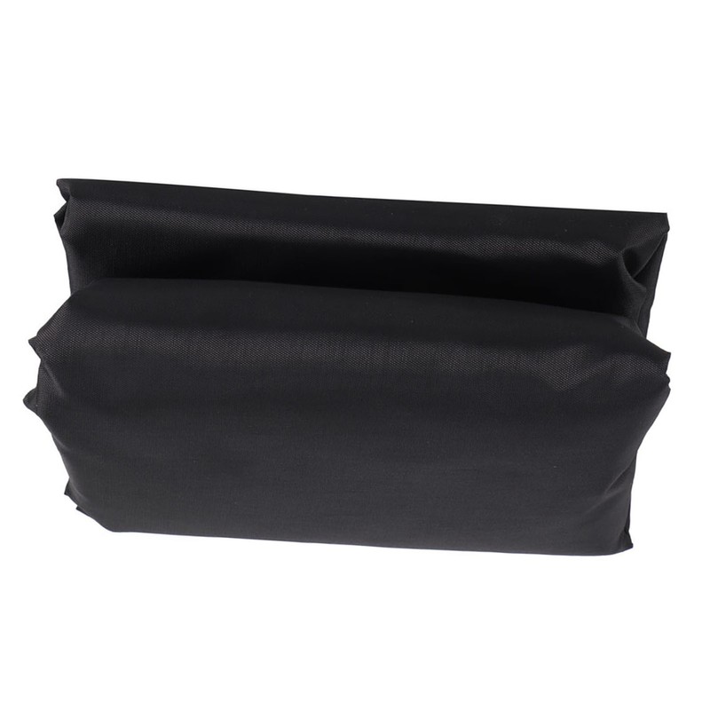 Black Portable Folding Bed Cover Furniture Dust Proof Protective Cover