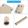 sourcing map Pack of 2 Handbag Handgrip Wrap Covers PU