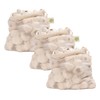 Reusable Garlic Storage Bags - Organic Cotton Garlic Mesh Bags