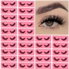 APCYUST Wispy Lashes Bulk 30 Pairs Natural Volume Eyelashes Wholesale