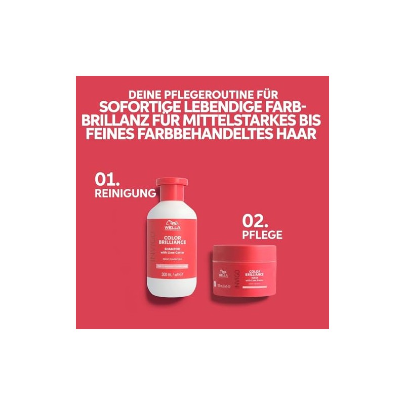 Wella Professionals Invigo Color Brilliance Colour Protection Shampoo Fine /