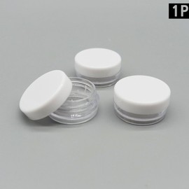 Small empty cosmetic bottles, travel portion containers, storage for creams, essences, lotions, and moisturizing products / 작은소형공병 화장품용기 여행용소분용기 크림 에센스 로션 보습용품보관