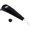 WOWTK Smooth Dash Console with Pop Up Gas Cap fits for Harley Touring Electra Glide FLHT Road Glide FLTRX Street Glide FLHX 2008-2024,Black