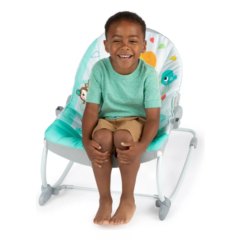 Bright Starts silla mecedora wild vibes 13031 color 0400-azul