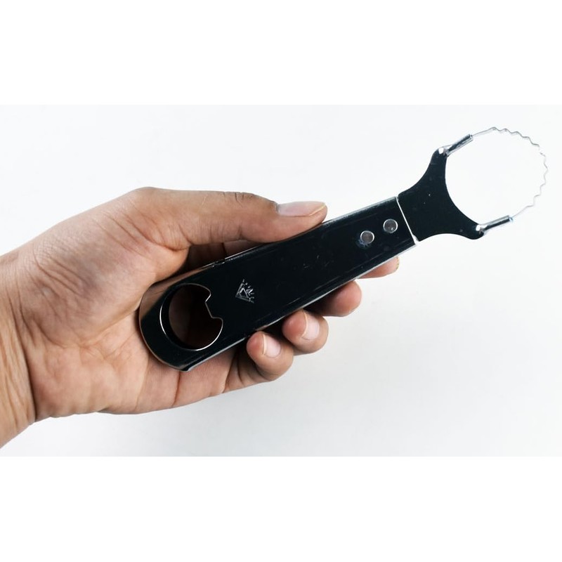 Round Cut Edges Handle Coconut Grater- Durable Sharp Stainless Steel