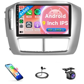 4G+64G CAR Radio for Honda Pilot 2006 2007 2008, Rimoody Android Car Stereo Wireless Carplay Andorid auto Mirror Link 9'' HD Touchscreen GPS WiFi Bluetooth FM/RDS EQ-32 SWC Backup Camera