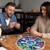 Wooden Michigan Rummy Board Game,13 * 13 inches,Tripoley Game,Deluxe Set,