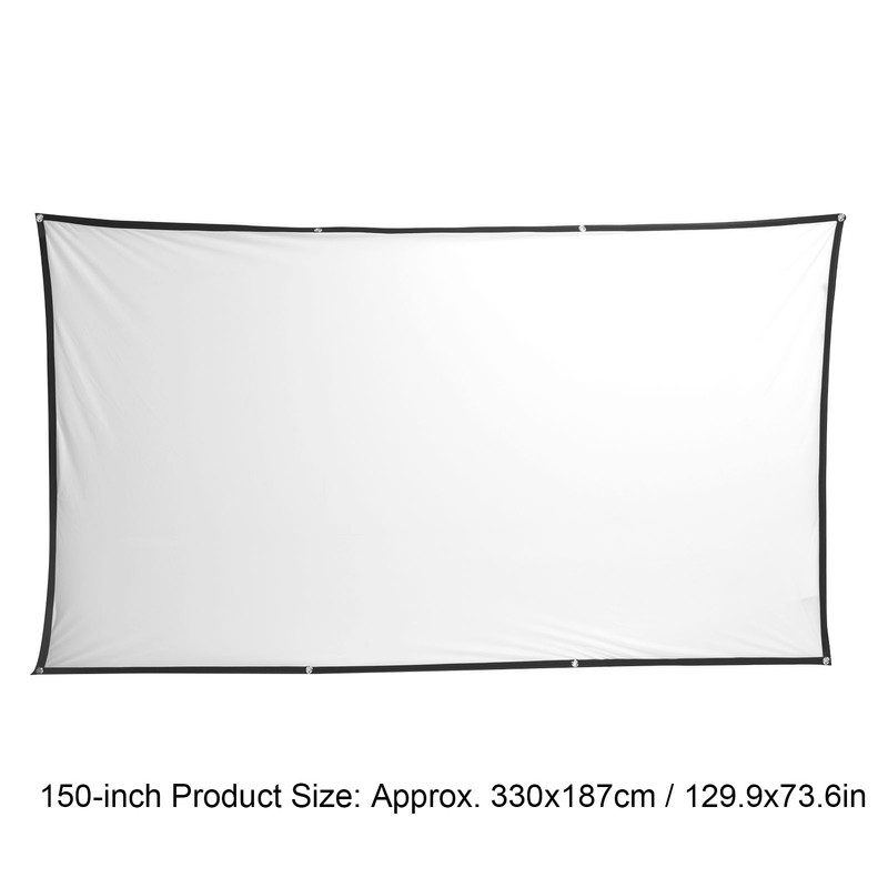 High Definition Projector Screen Foldable Portable Projection Mini Screen for