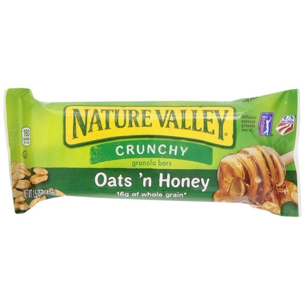 Nature's Valley Granola Bars, Crunchy Oats N Honey, 50 Pouches Equals 100 Bars