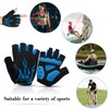 Btneeu Fingerless Cycling Gloves with Gel Mountain Bike Gloves Half