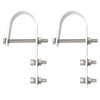 FLYAMAPIRIT Solar Panel Holder Hook Stainless Steel Power Station Brackets