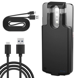 For HTC 6800mAh Back Pack Power Station Type C to USB 2.0 Male Cable Micro USB cable 3ft