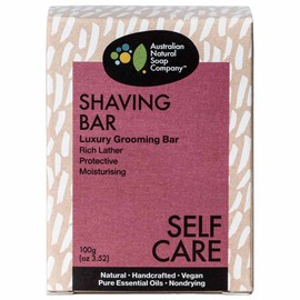 Australian Natural Soap Company Shaving Bar, 100g