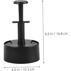 ABOOFAN Molde Para Hamburguesas De Plástico Antiadherente Pre-sazonado Molde Redondo Para Cocinar Hamburguesas Tocino Sándwiches y Filetes Barbacoa
