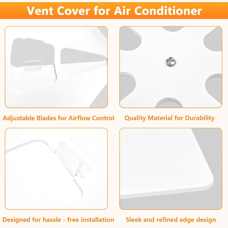 BigHead 24" x 24" Adjustable Ceiling Vent Cover - Air