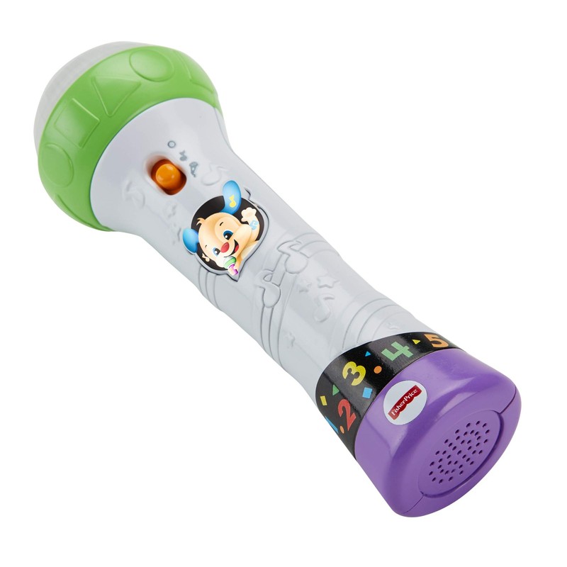 Fisher-Price – Mikrofon singt und lernt, Spielzeug Babys Portugiesische Version