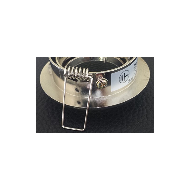 LICHT DISCOUNT LED Recessed Spotlight 68 mm Brushed Aluminium Ceiling