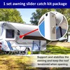 Paifeancodill Awning Slider Catch Kit Package Replace Trailer Camper A&E