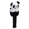 Golf Club Head Cover Plush Easy Cleaning Cute Panda Golf