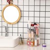 Cq acrylic 360 Degree Rotating Makeup Organizer for Bathroom,4 Tier