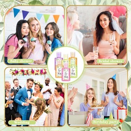 Gejoy 48 Pack Wedding Hand Sanitizer Bulk Bridal Shower Hand Sanitizer for Guests 1fl oz Travel Size Mini Hand Sanitizer Thank You Hand Sanitizer Party Favors for Wedding Bridal Baby Shower Supplies