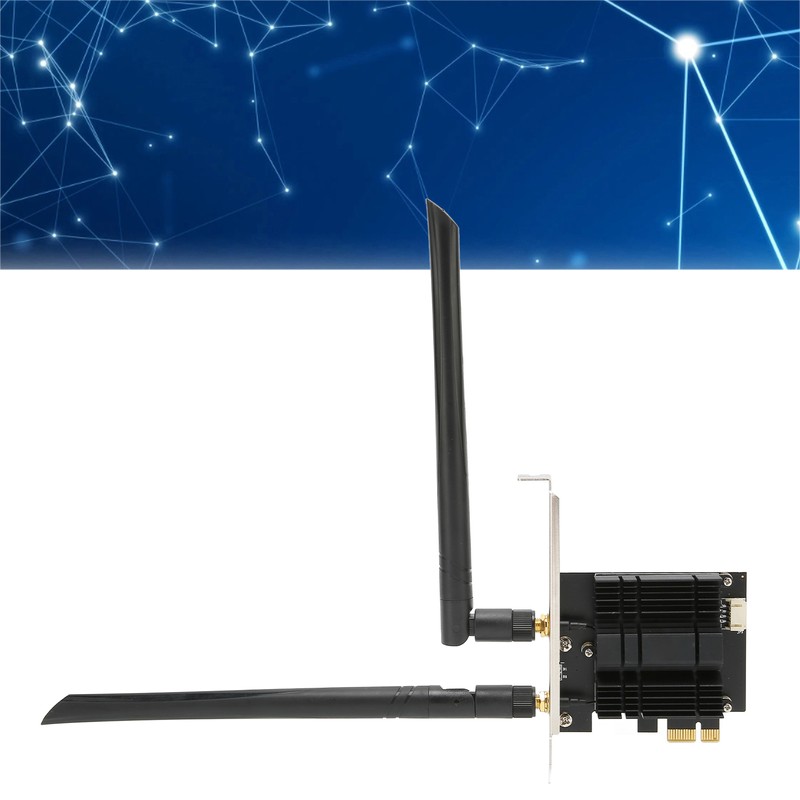 PCIE WiFi Adapter Support AC1300Mbps Bluetooth 4.2 PCIE Wifi Card