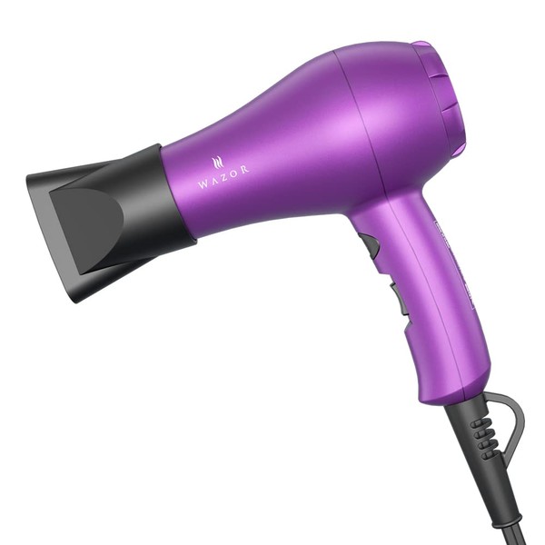 Small Lightweight Hair Dryer for Kids Compact Blow Dryer for RV and Travel 1000W Ionic Dryer with Concentrator